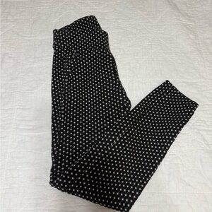 Black and White Patterned Pants